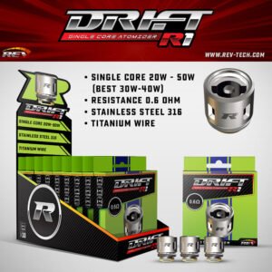 rev drift replacement coils (3pcs/pack)