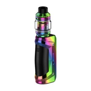 geekvape s100 (aegis solo 2) box mod kit with z sub ohm 2021 tank atomizer 5.5ml