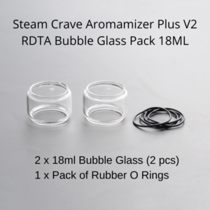 steam crave aromamizer plus v2 rdta glass kit options