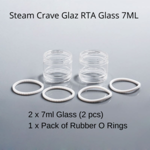 steam crave glaz rta glass options