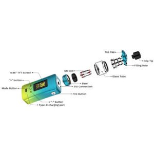 vaporesso gen 200 kit with 8ml itank