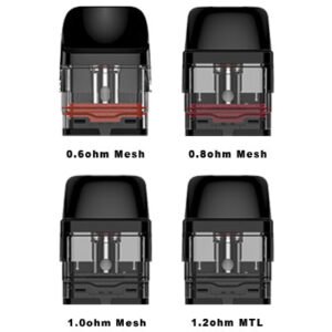 vaporesso xros pod cartridges 2ml/3ml 4 pack