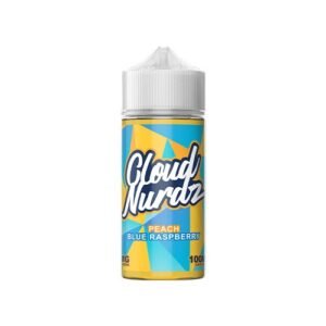 cloud nurdz peach blue raspberry 100ml usa