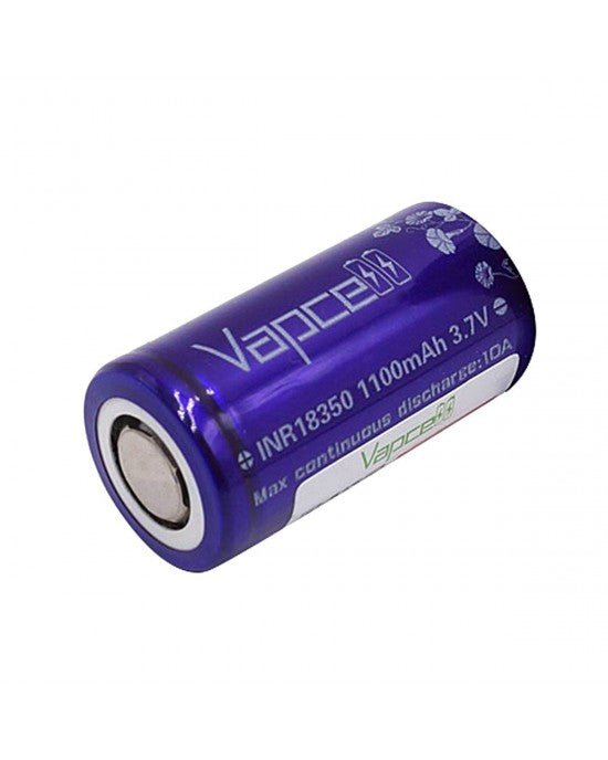vapcell 18350 1100mah 9a rechargeable battery vapcell 18350 1100mah 9a rechargeable battery